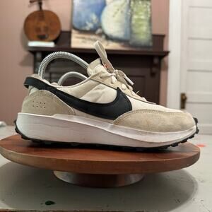 Nike Waffle Debut Womens Size 8.5 Tan Sneaker Shoes DH9523-102